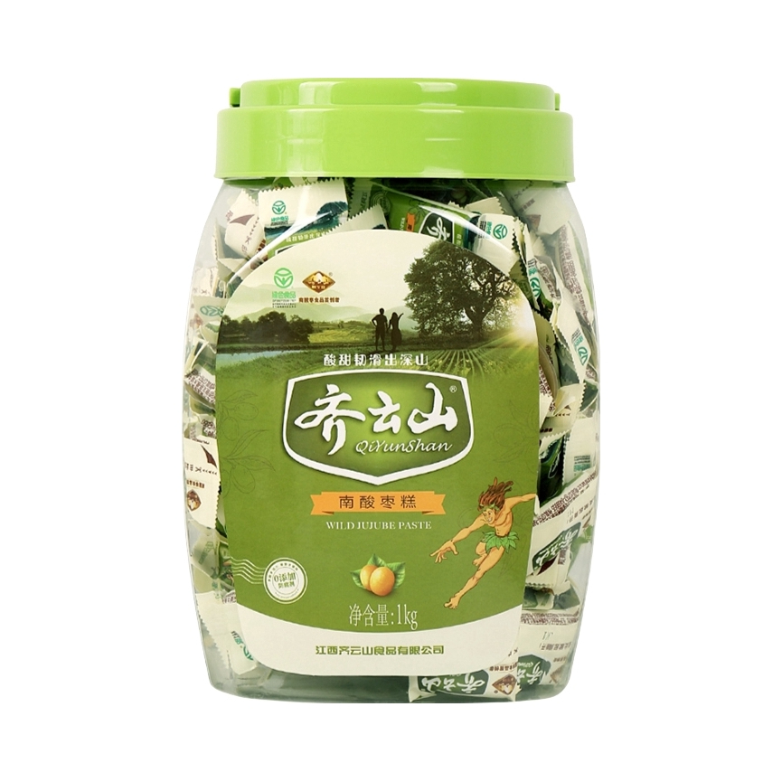 推荐商品：齐云山 南酸枣糕 罐装 酸甜韧滑孕妇 1000g