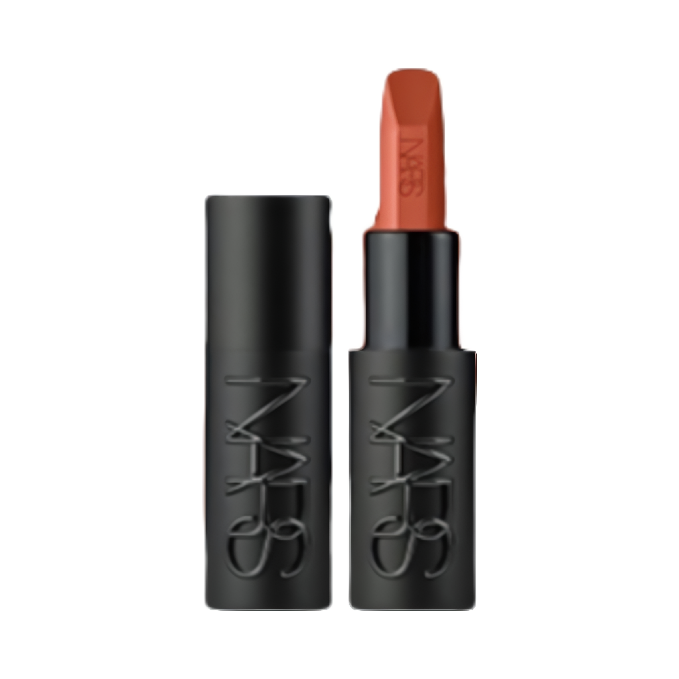 NARS 祼黑管显白丝滑敢欲唇膏口红 哑光 3.8g 802 NO SHAME 不羞耻 裸杏燃棕