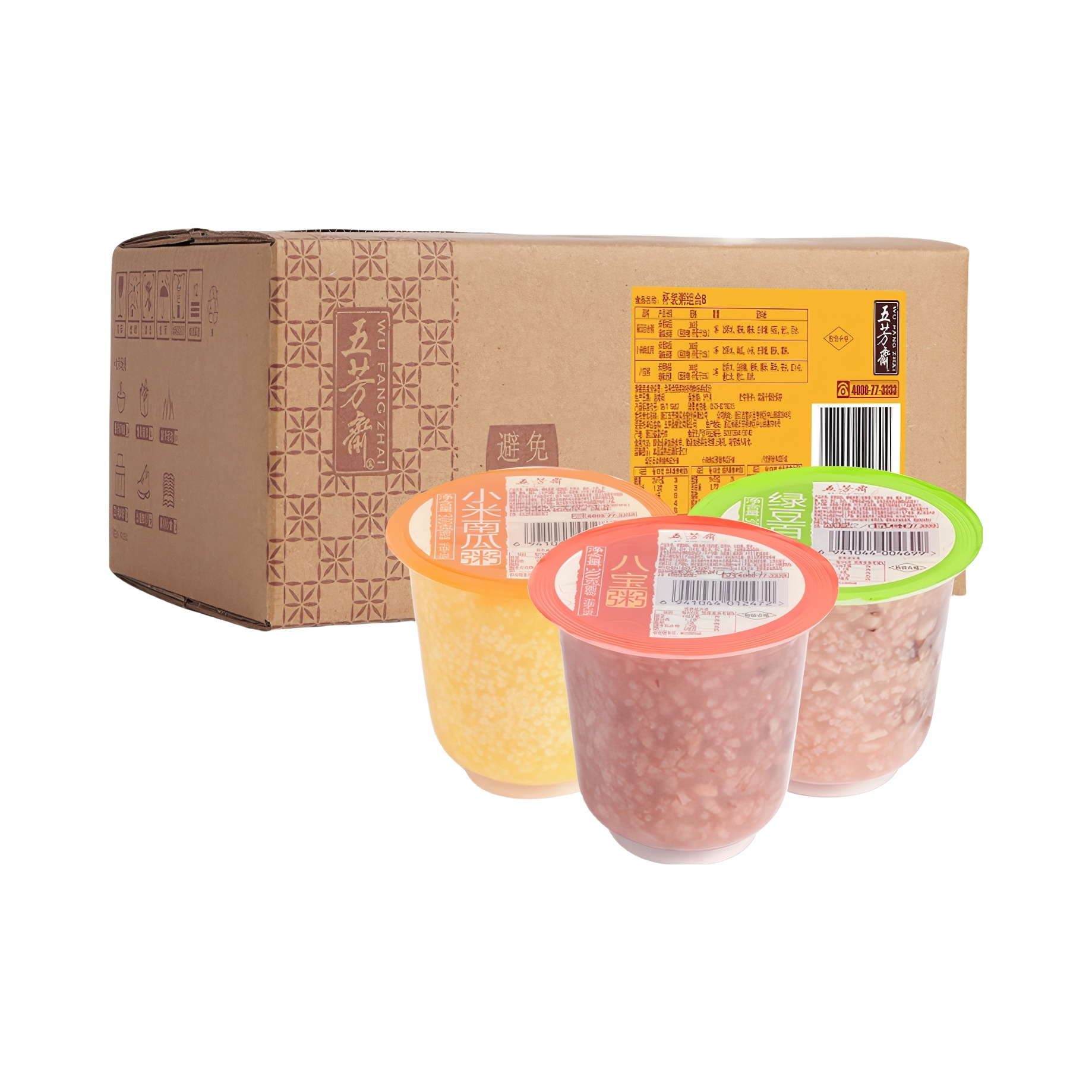 推荐商品：五芳斋 速食粥 300g/杯 3口味组合
