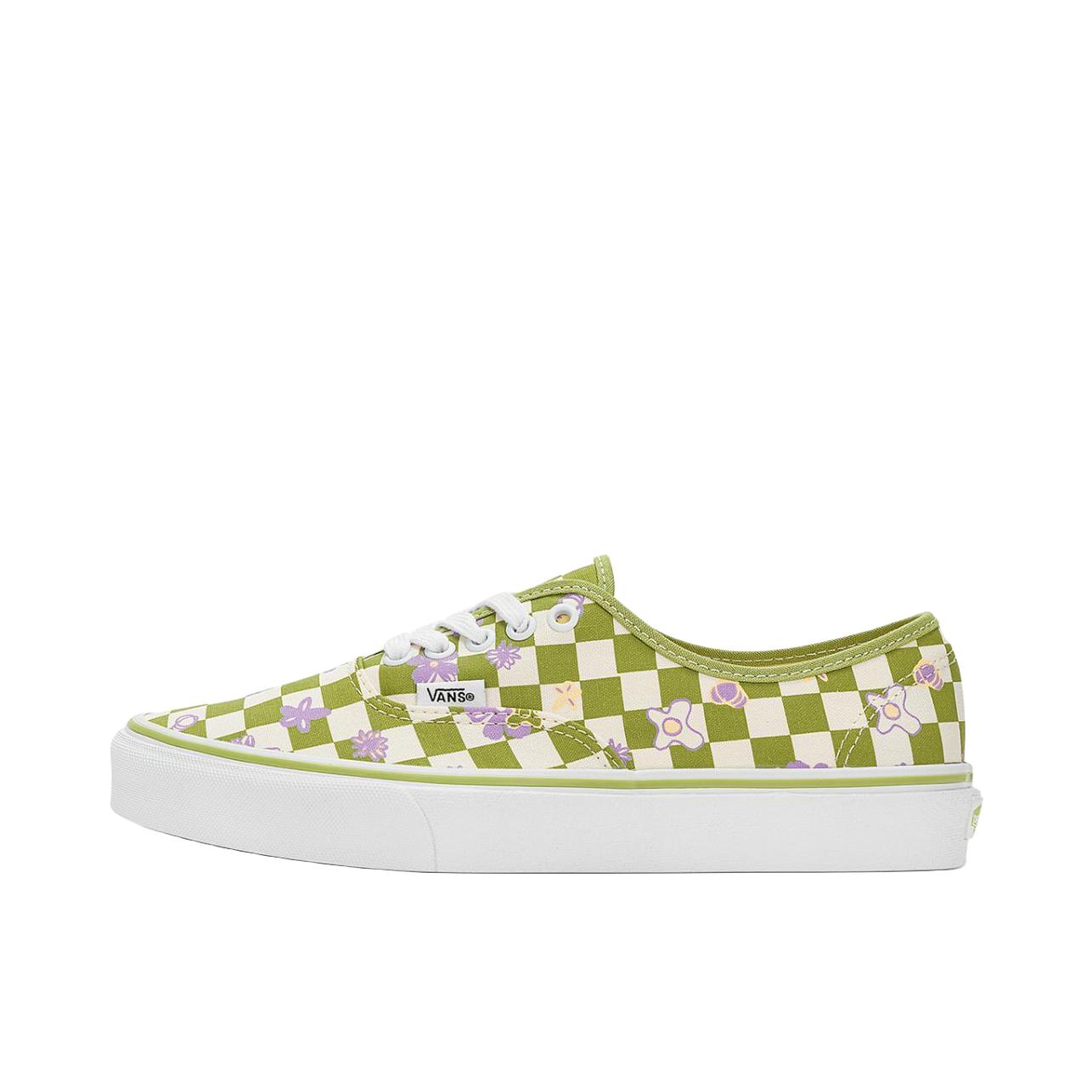 推荐商品：Vans/范斯 Authentic 潮流休闲 轻便舒适 防滑耐磨 百搭运动 复古 板鞋 抹茶绿/白色