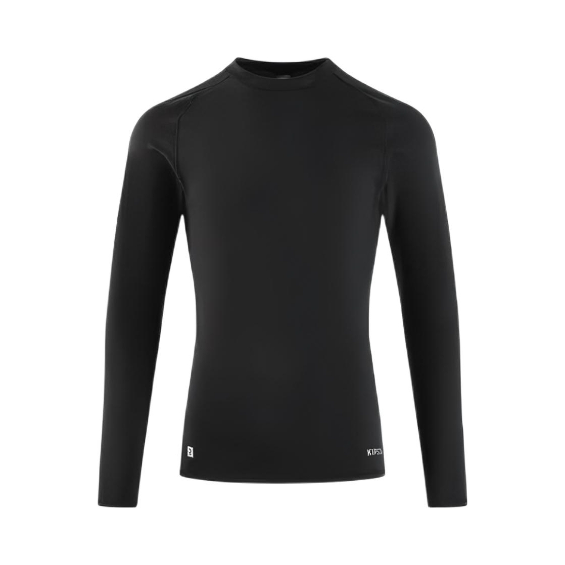 Decathlon 跑步健身足篮球球训练长袖压缩加绒修身紧身衣 8340771