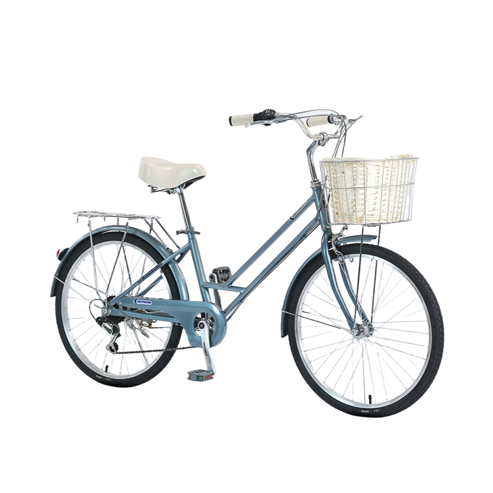 推荐商品：七彩马 靓丽 休闲 轻便 城市自行车