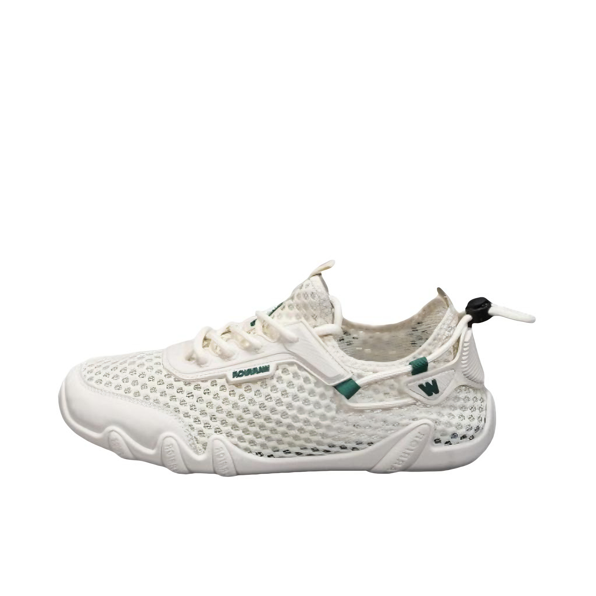 推荐商品：回力 溯溪鞋 透气镂空舒适防滑 WXY-F570C 米色/绿色