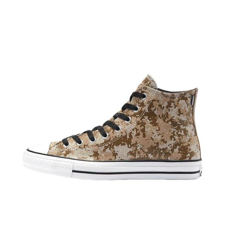 推荐商品：Converse/匡威 All Star Pro 帆布鞋 防滑耐磨舒适轻便复古 反毛皮/卡其/棕色/迷彩