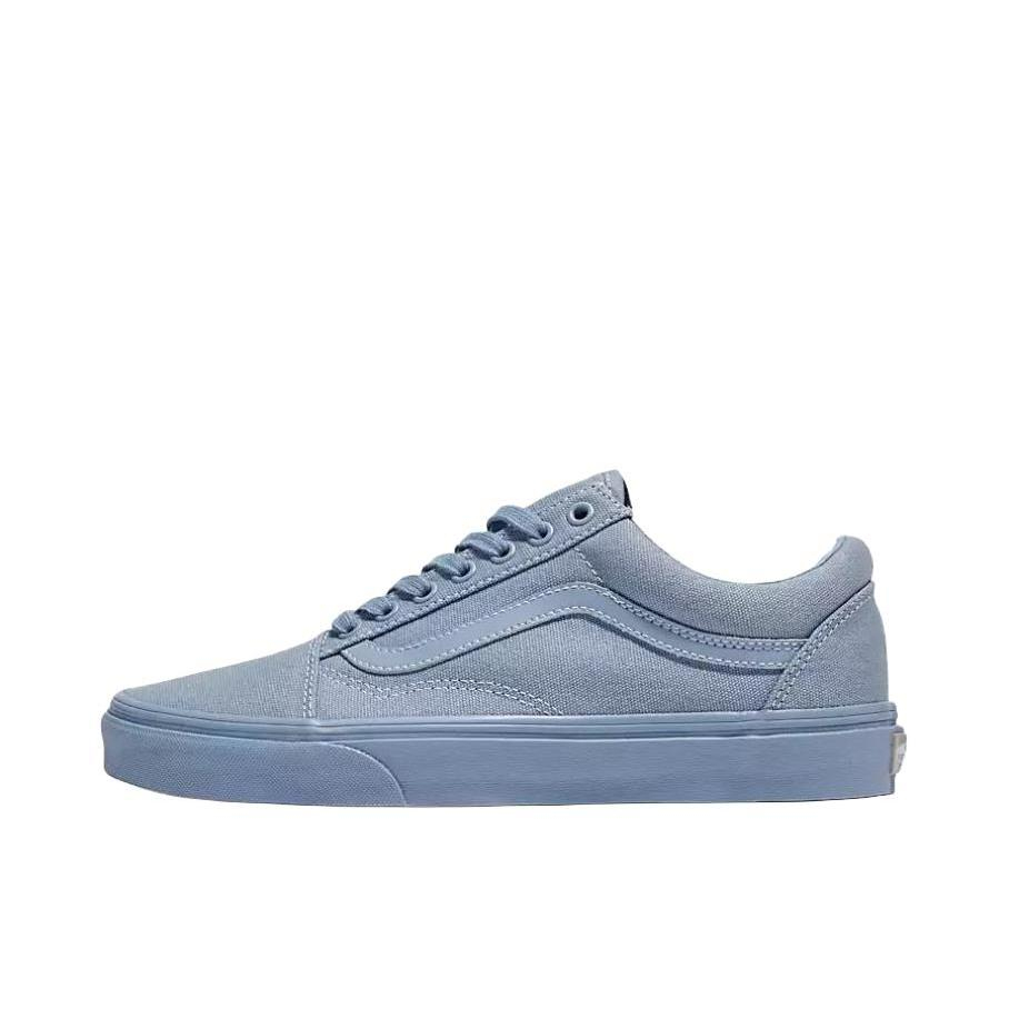 推荐商品：Vans/范斯 Old Skool 滑板鞋 板鞋 轻便防滑复古舒适经典 蓝灰色