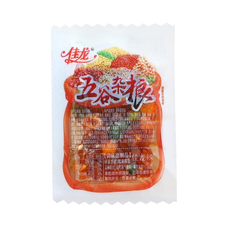 推荐商品：佳龙 五谷杂粮辣条 袋装 儿时解馋 16g