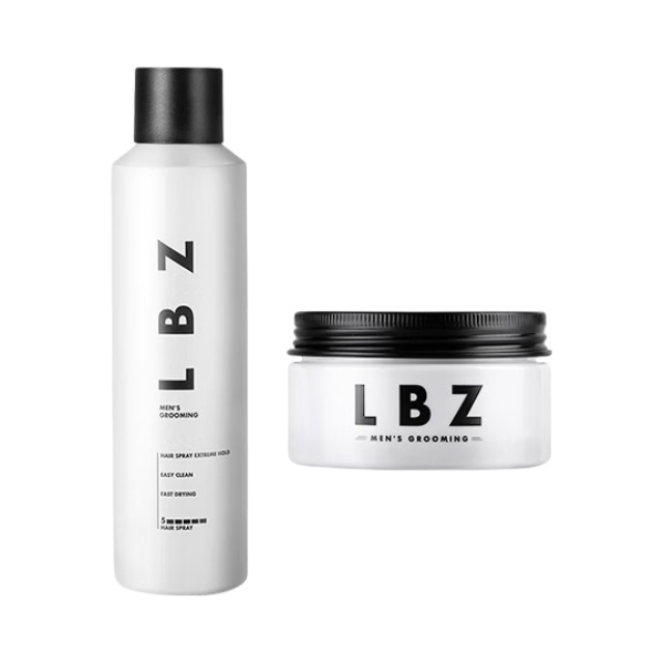 推荐商品：LBZ 定型喷雾发泥组合套装 无味古龙清香