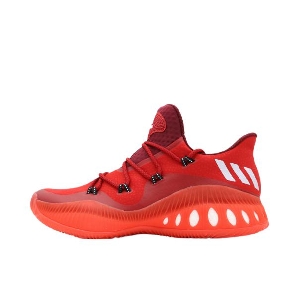 推荐商品：adidas Crazy Explosive 篮球鞋 防滑耐磨舒适透气轻便圆头实战时尚百搭减震 Low Red/White 大红Low