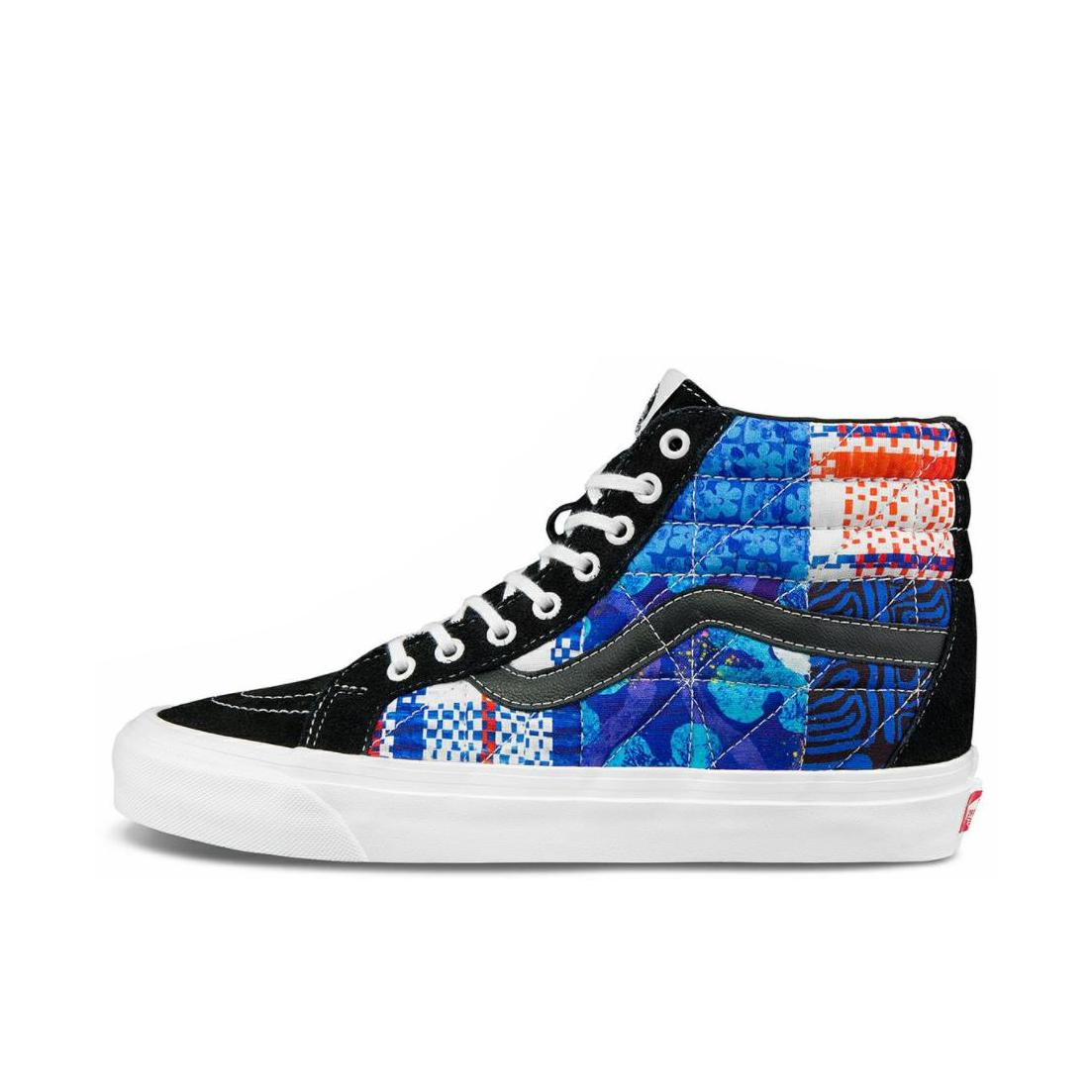 推荐商品：Vans/范斯 SK8-Hi 板鞋 潮流经典拼接复古街头厚底 Sandy Liang x 海绵宝宝三方联名/彩色