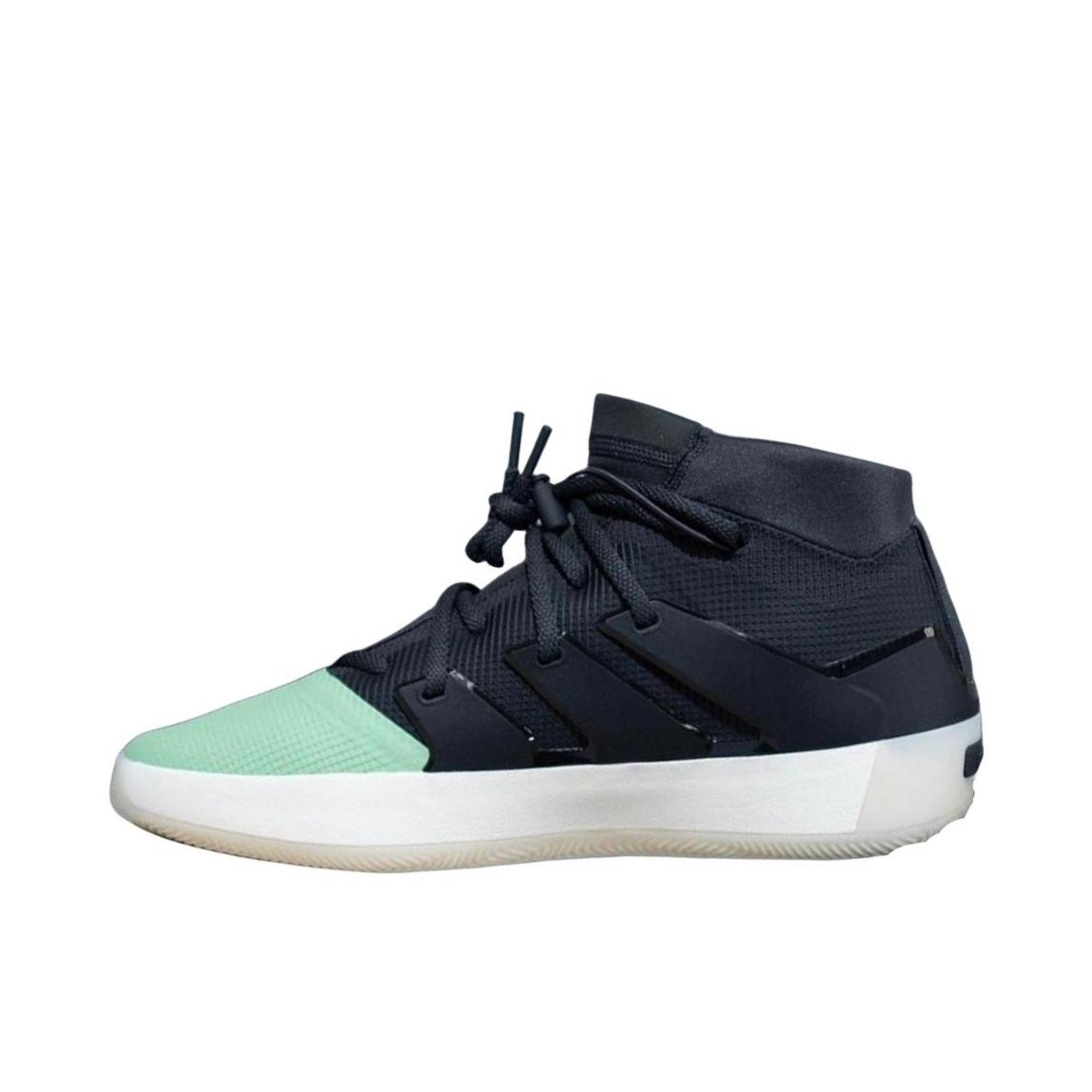 推荐商品：Fear of God x adidas originals Athletics 支撑 圆头 篮球鞋 Fear of God联名/黑色/绿色