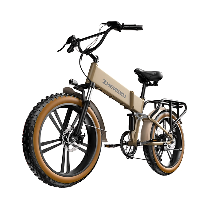 推荐商品：ZB/正步 H3 折叠式 电动代步 山地肥胎 电助力自行车