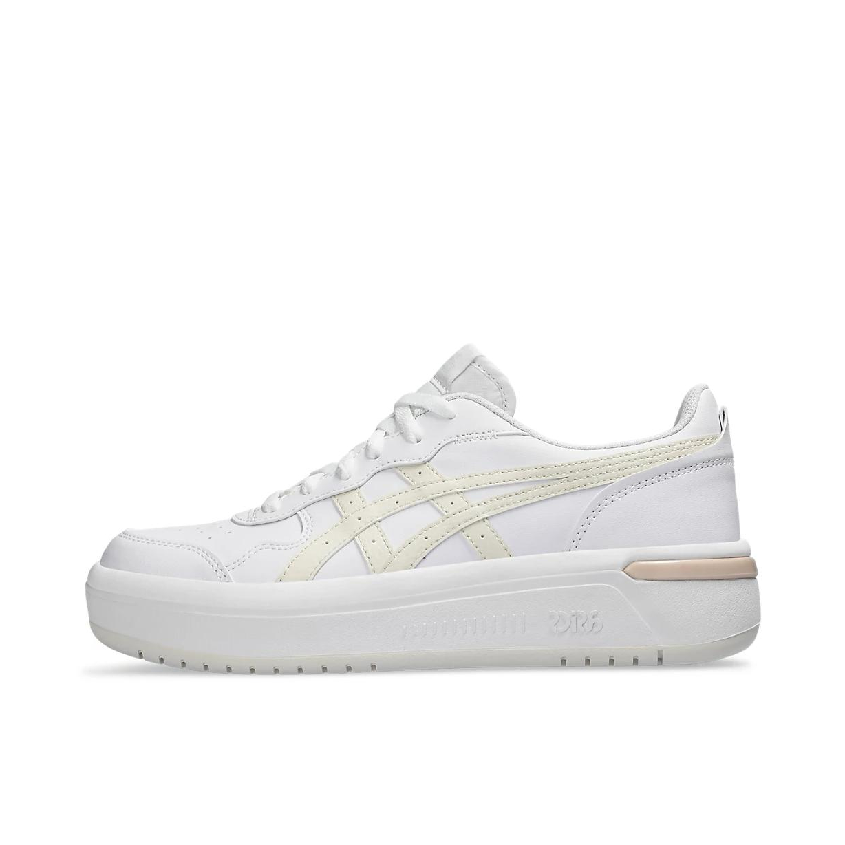 推荐商品：Asics/亚瑟士 Japan S ST 防滑耐磨 舒适减震 百搭复古 板鞋 白色/米色