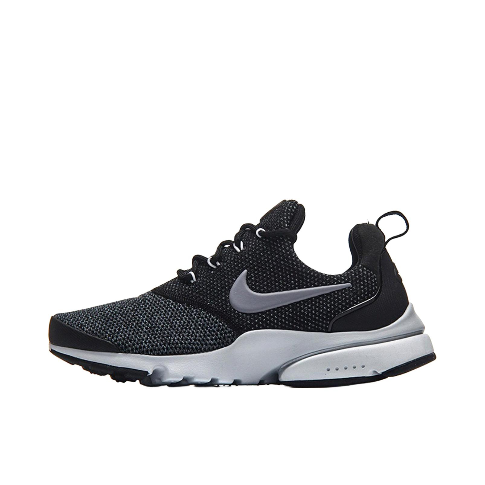 推荐商品：Nike Presto Fly 跑鞋 防滑耐磨轻便透气运动回弹减震 Black Cool Grey 黑灰白色