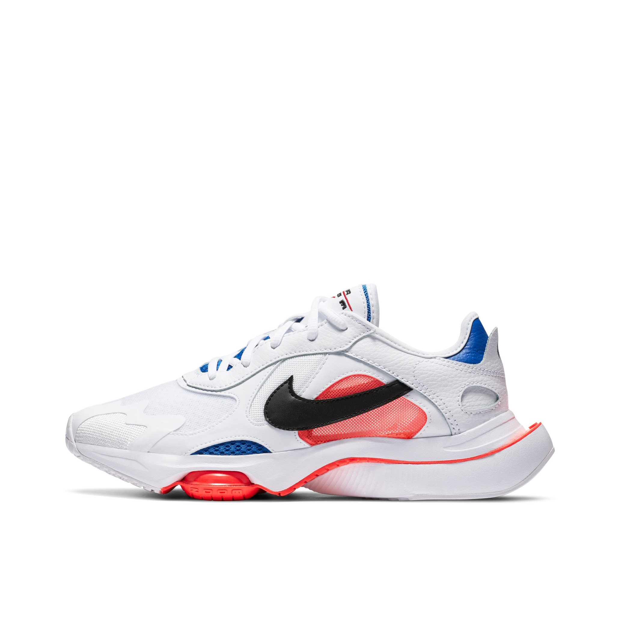 推荐商品：Nike Air Zoom Division 跑鞋 缓震轻便透气防滑耐磨复古运动 White Orange Blue 白蓝红