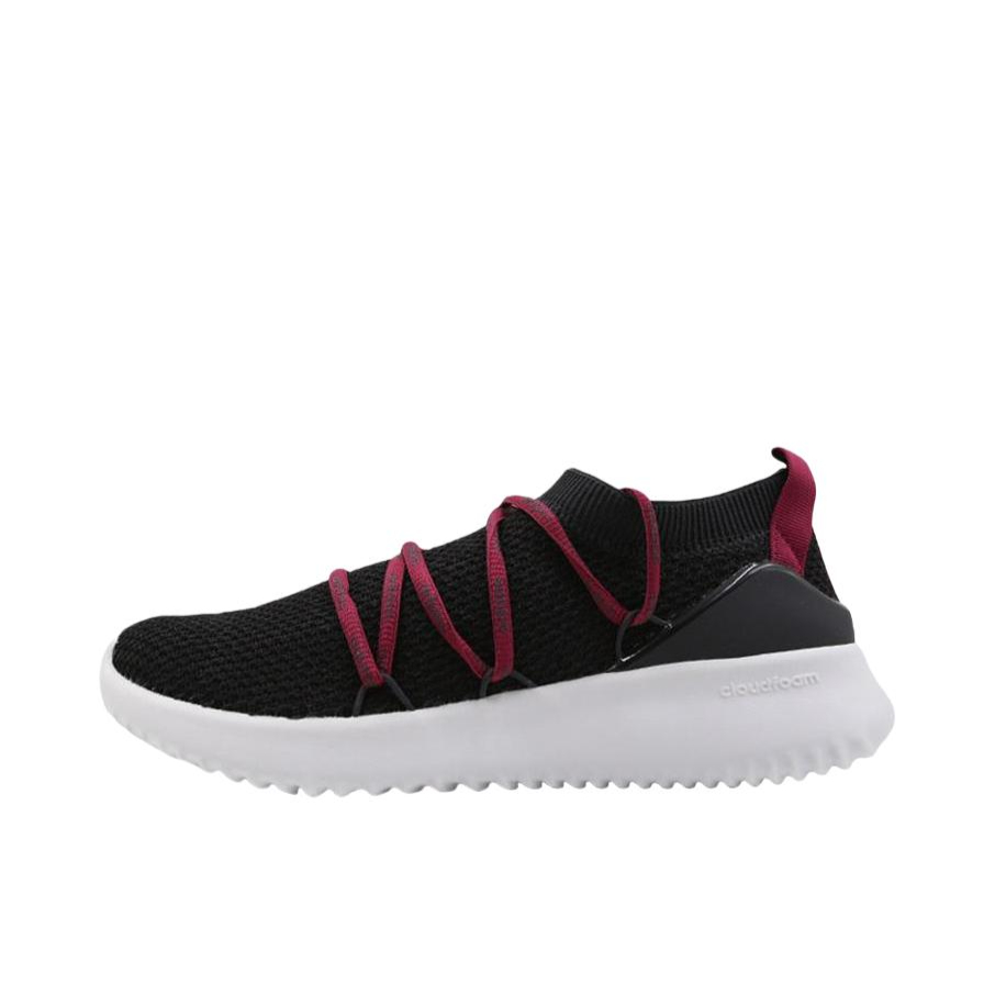 推荐商品：adidas NEO Ultimamotion 防滑耐磨 舒适软底 缓震透气 运动休闲鞋 Black/White/Red 黑白红
