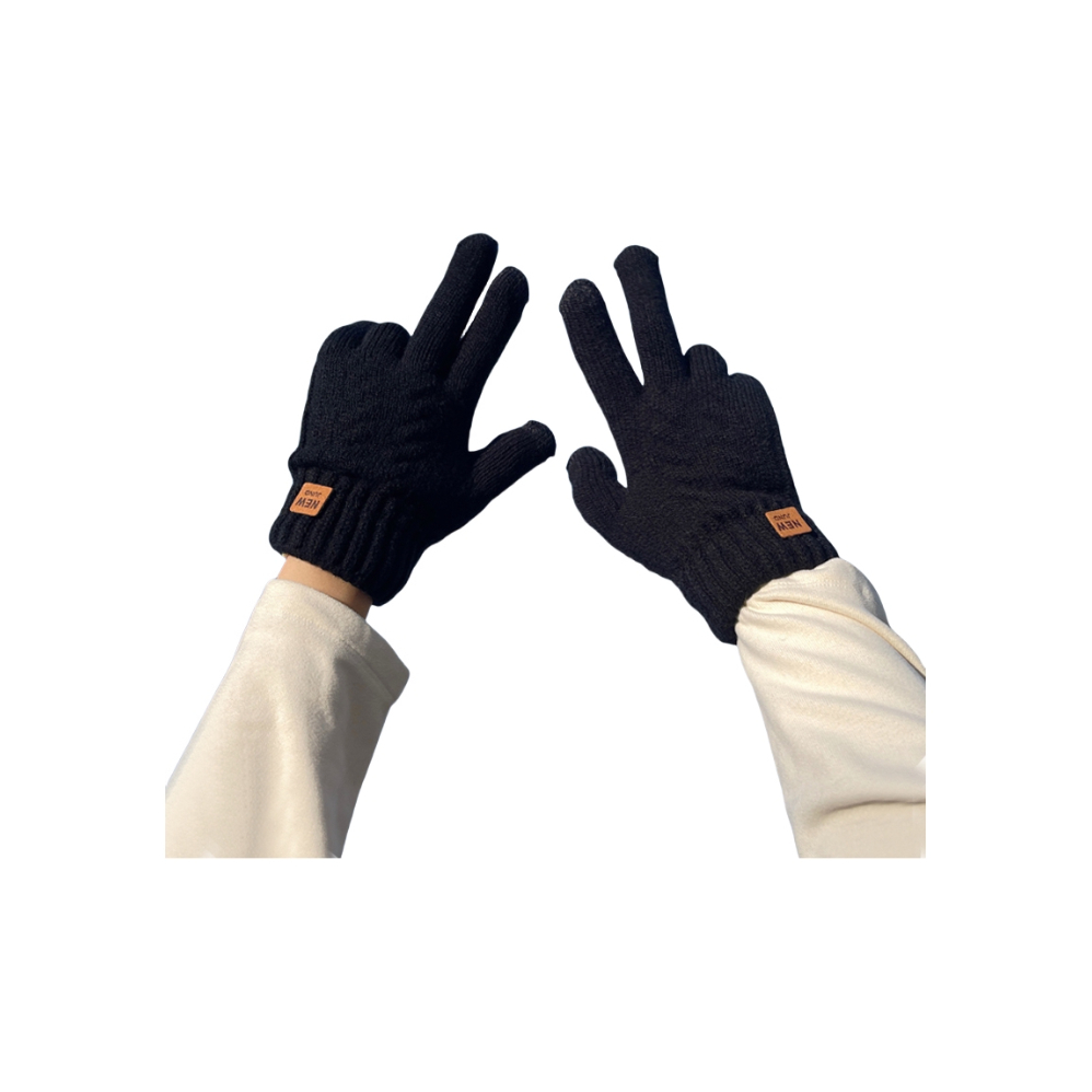 推荐商品：贝纳登 保暖加厚加绒毛线手套 BND-ST37