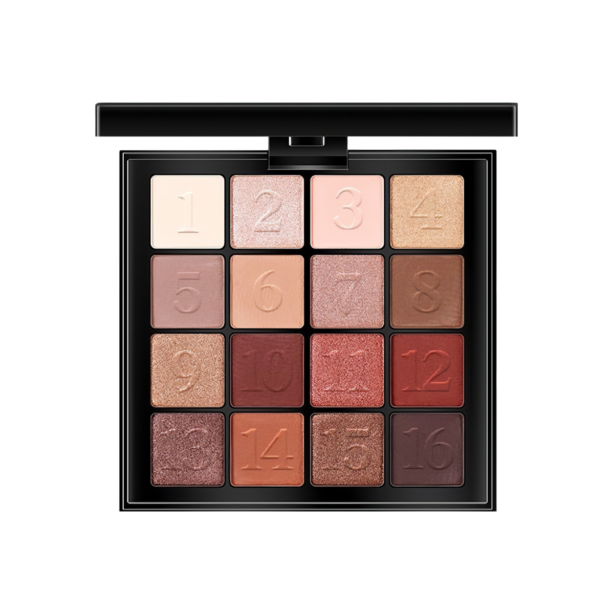 推荐商品：FUNPARK 焕彩十六色眼影盘 高级感哑光超闪 13.28g