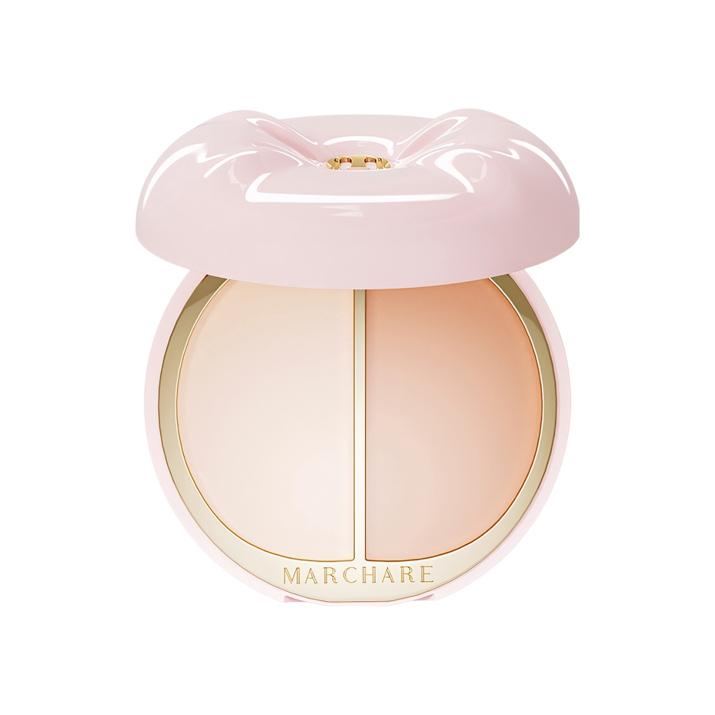 推荐商品：marchare/三月兔 修颜润饰双色遮瑕盘 2.8g