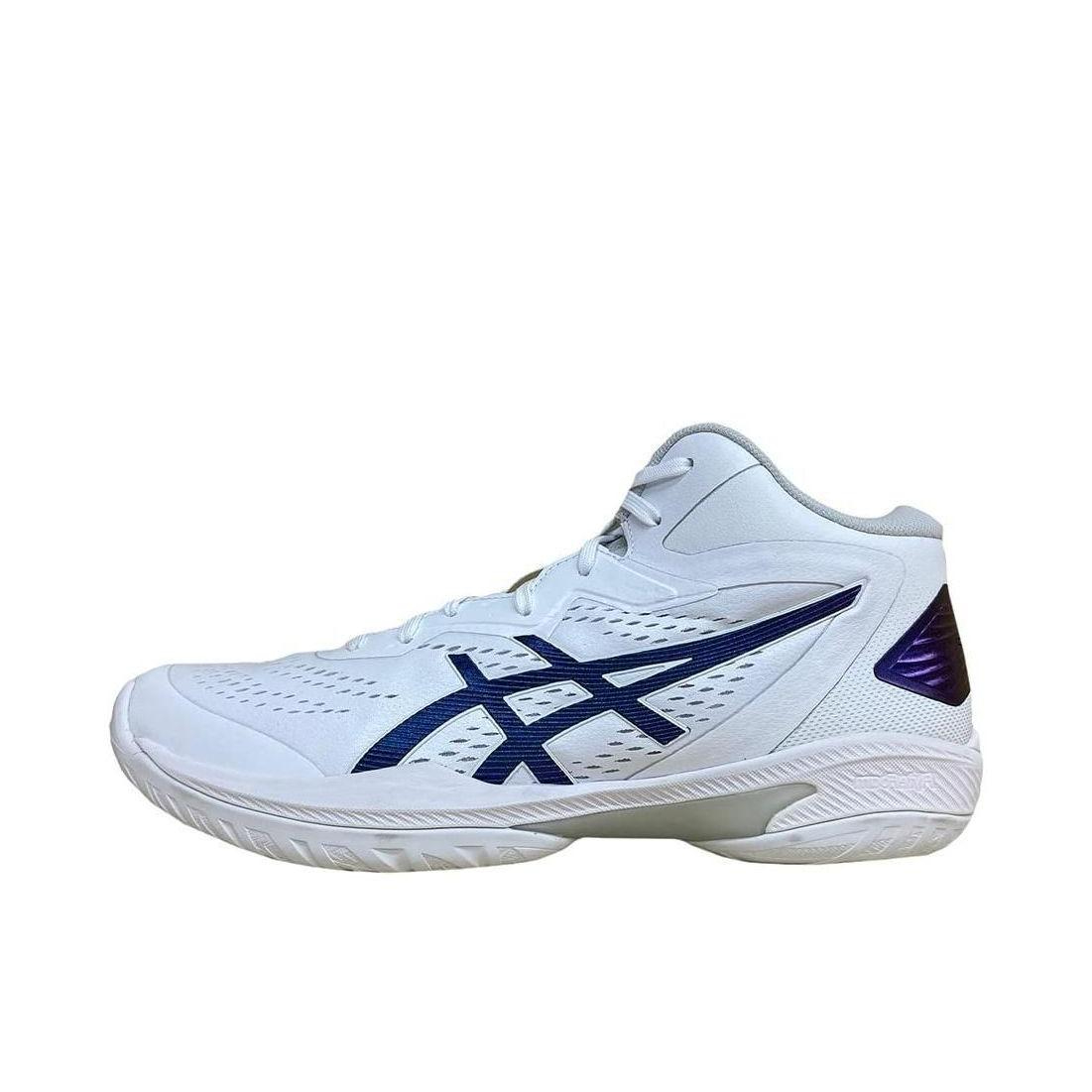 推荐商品：Asics/亚瑟士 Gel-Hoop V15 轻量透气 减震 防滑耐磨 圆头 织物 篮球鞋 白色