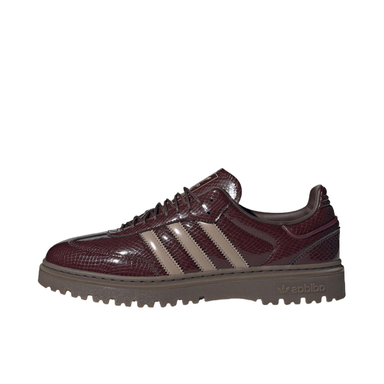 推荐商品：adidas Originals SAMBA WTR 板鞋 运动潮流流行通款复古T头鞋 棕色/树脂黄
