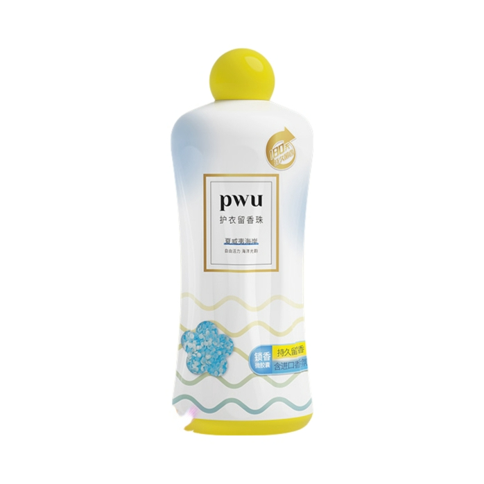 推荐商品：pwu/朴物大美 抑菌除螨柔顺衣物留香珠 1.1kg/瓶