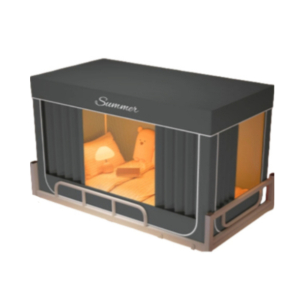 推荐商品：森禾鹿 一体式 三开门 蚊帐