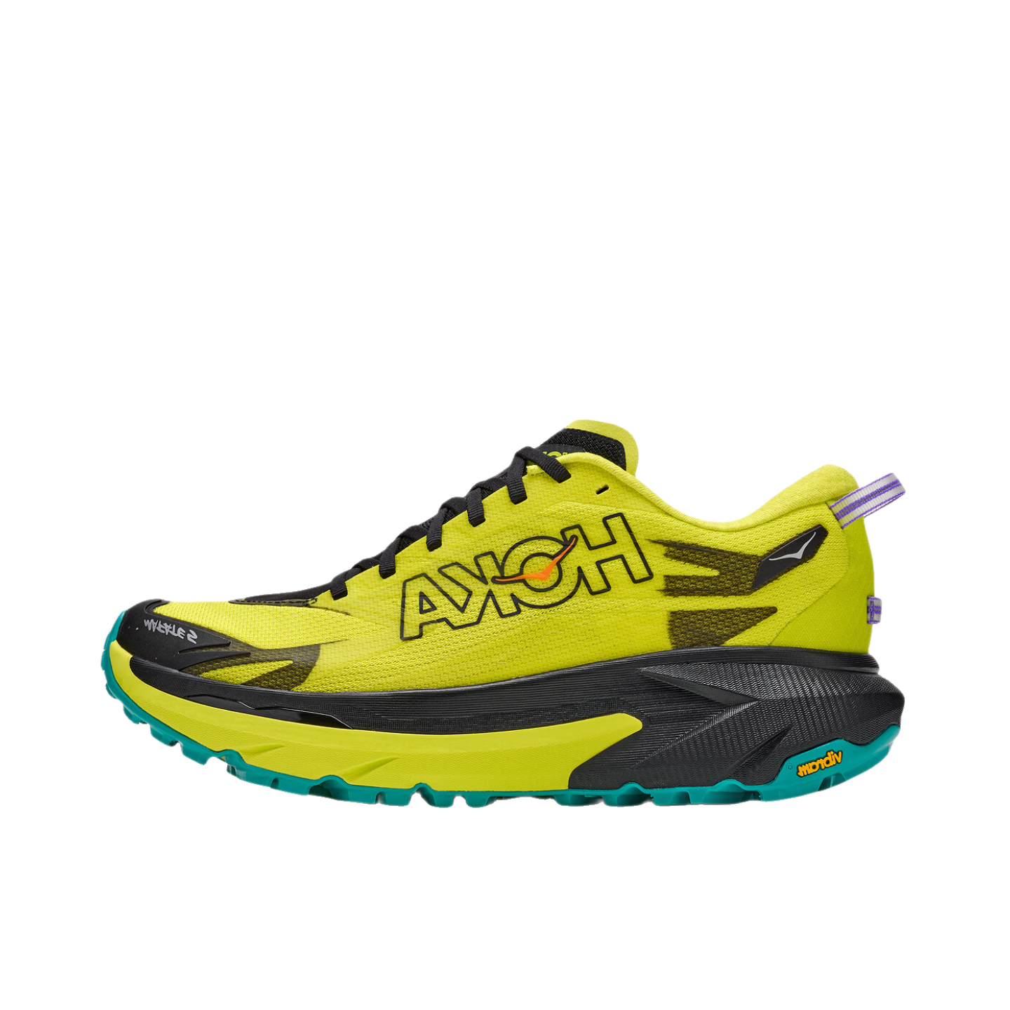 推荐商品：HOKA ONE ONE 马法特 5 MAFATE 5 越野跑鞋 公路透气复古超轻 黑色/柑橘黄