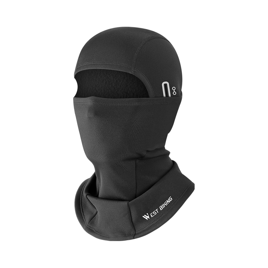 推荐商品：WEST BIKING/西骑者 保暖加绒 全脸 内衬 防寒 防风 护颈 骑行面罩