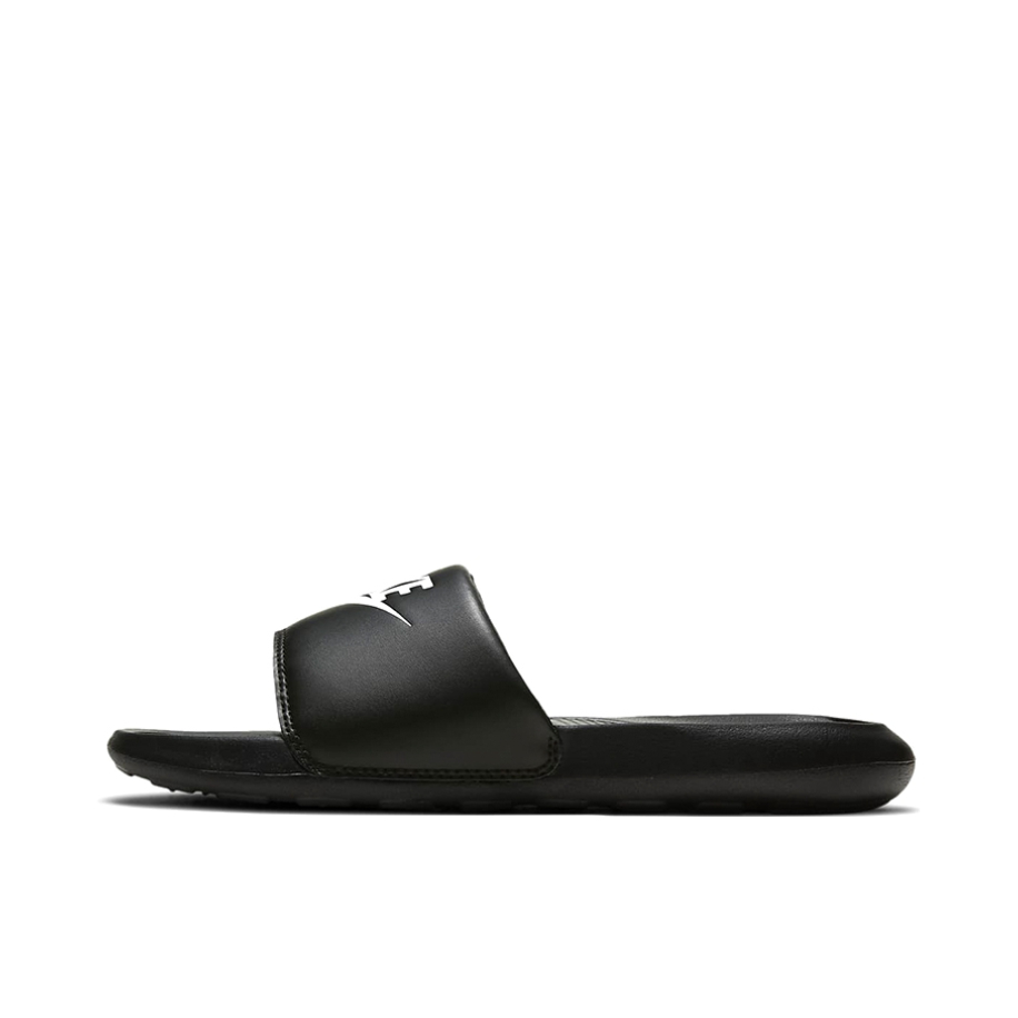 Nike Victori One Slide 回弹缓震 防滑耐磨 舒适轻便 透气 防水 运动 一字 拖鞋 黑色/白色/黑色