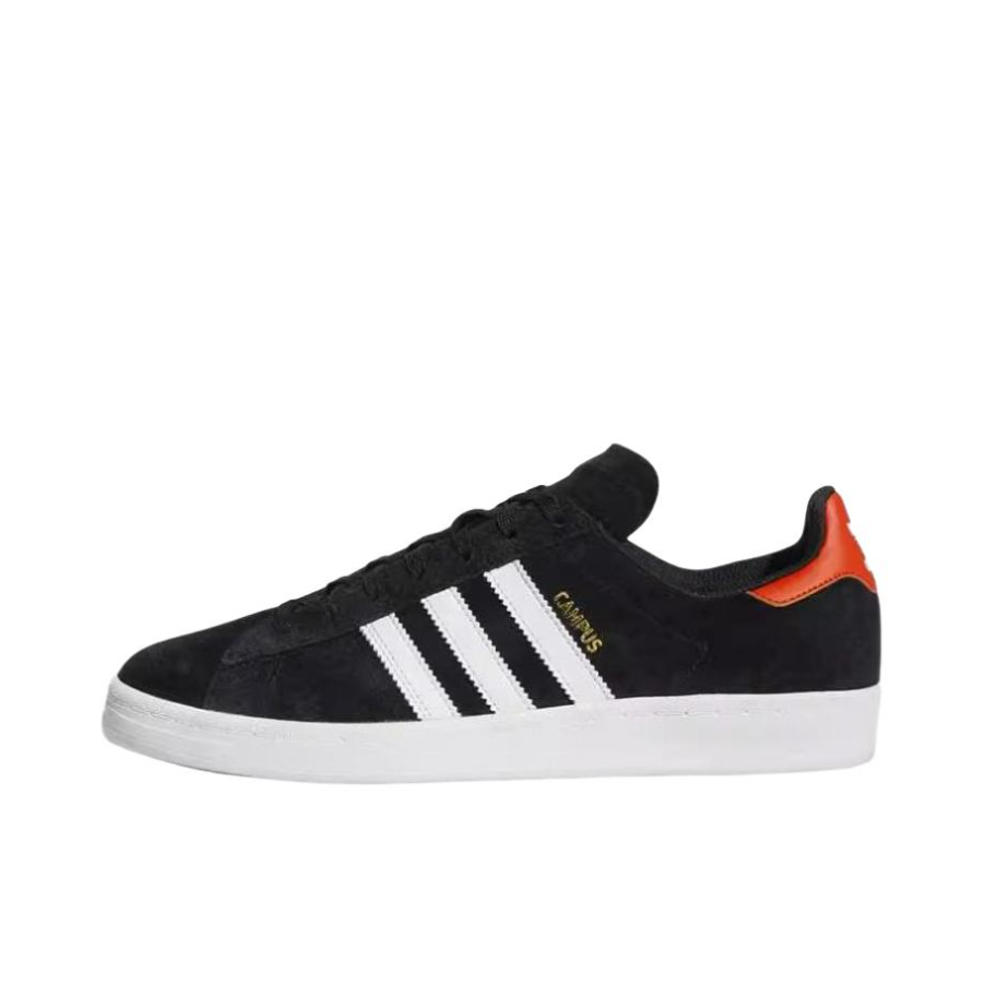推荐商品：adidas Campus ADV 板鞋 减震轻便复古潮流贴合包裹性 贝母白/黑色