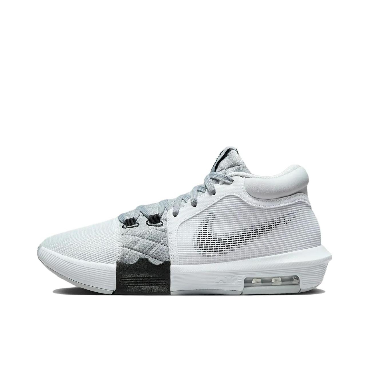 推荐商品：Nike LeBron Witness 8 詹姆斯 减震抗扭 轻便 篮球鞋 国外版/白色/灰色/黑色