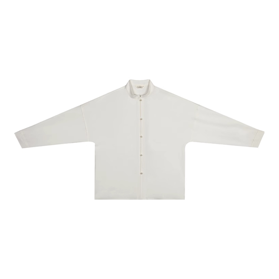 推荐商品：织造司 凤染 混搭明制马面裙套装原创汉服 女装 白/长袖衬衫