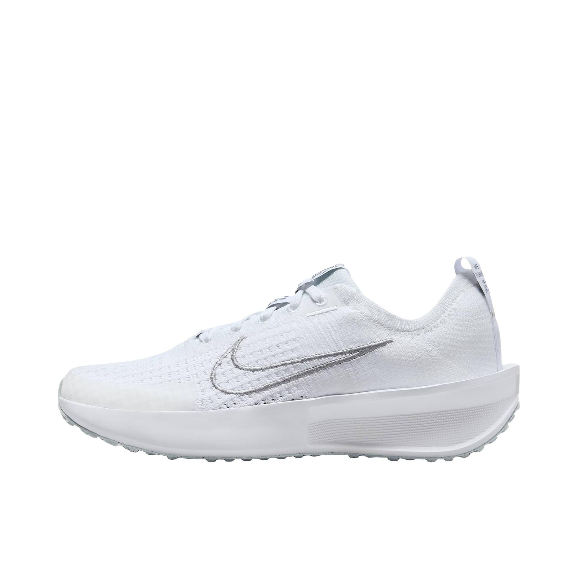 推荐商品：Nike Interact Run 跑鞋 防滑耐磨缓震轻便透气舒适回弹织物百搭训练 女款/白色
