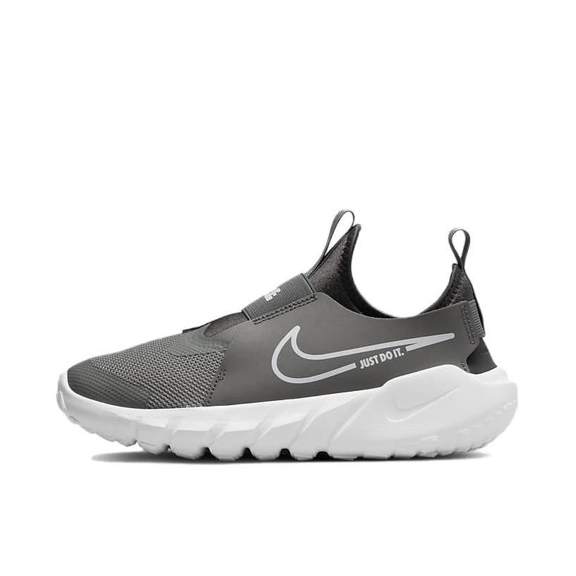 推荐商品：Nike Flex Runner 2 跑鞋 减震耐磨轻便透气织物舒适软底复古百搭 GS/灰色