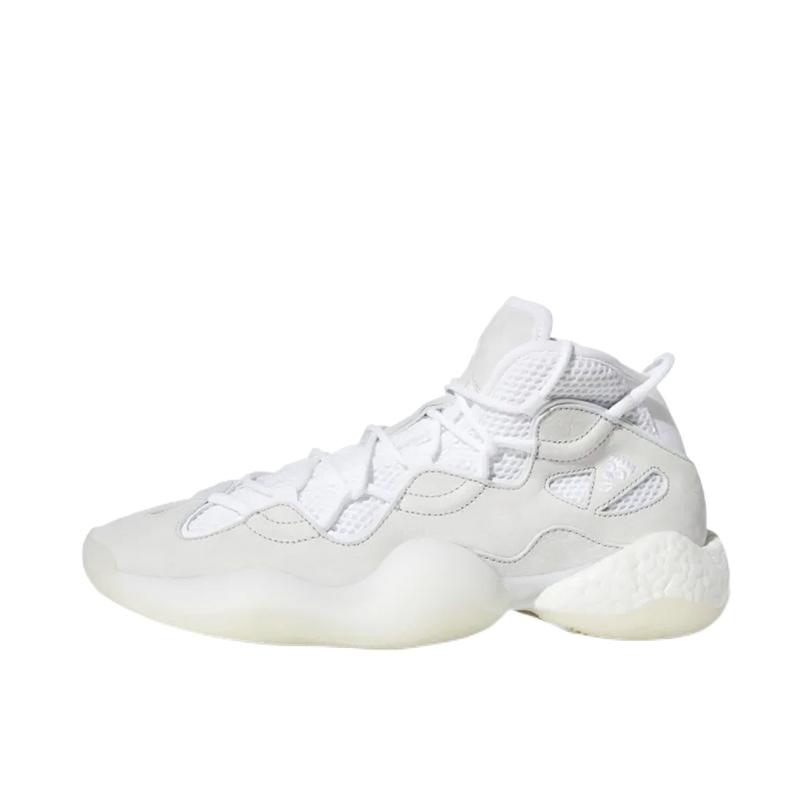 推荐商品：adidas Crazy BYW Ⅲ 缓震回弹 防滑耐磨 舒适轻便 篮球鞋 Cloud White/Clear Grey 浅灰