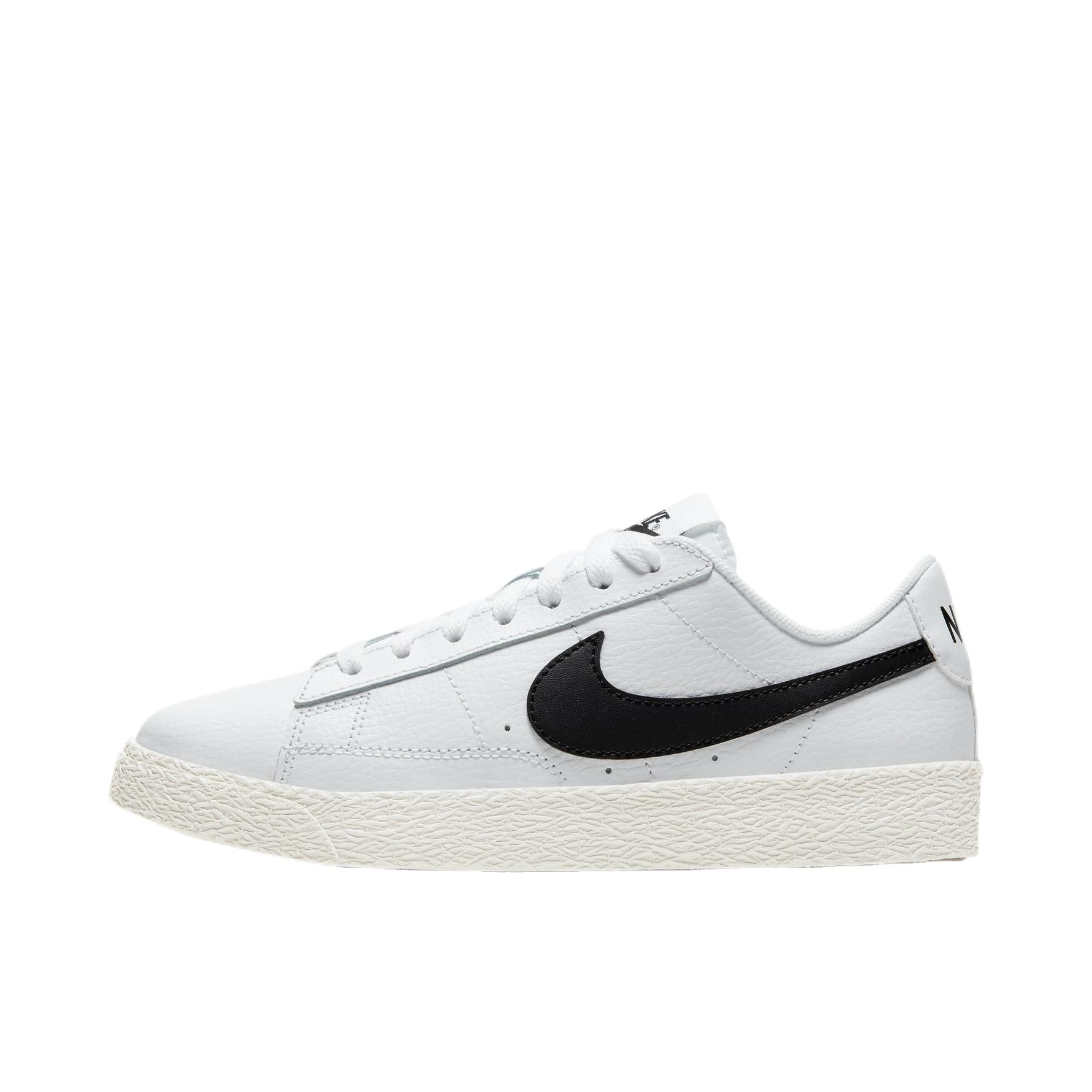推荐商品：Nike Blazer 板鞋 经典复古防滑舒适百搭 Sail/Black 帆白/黑色Low