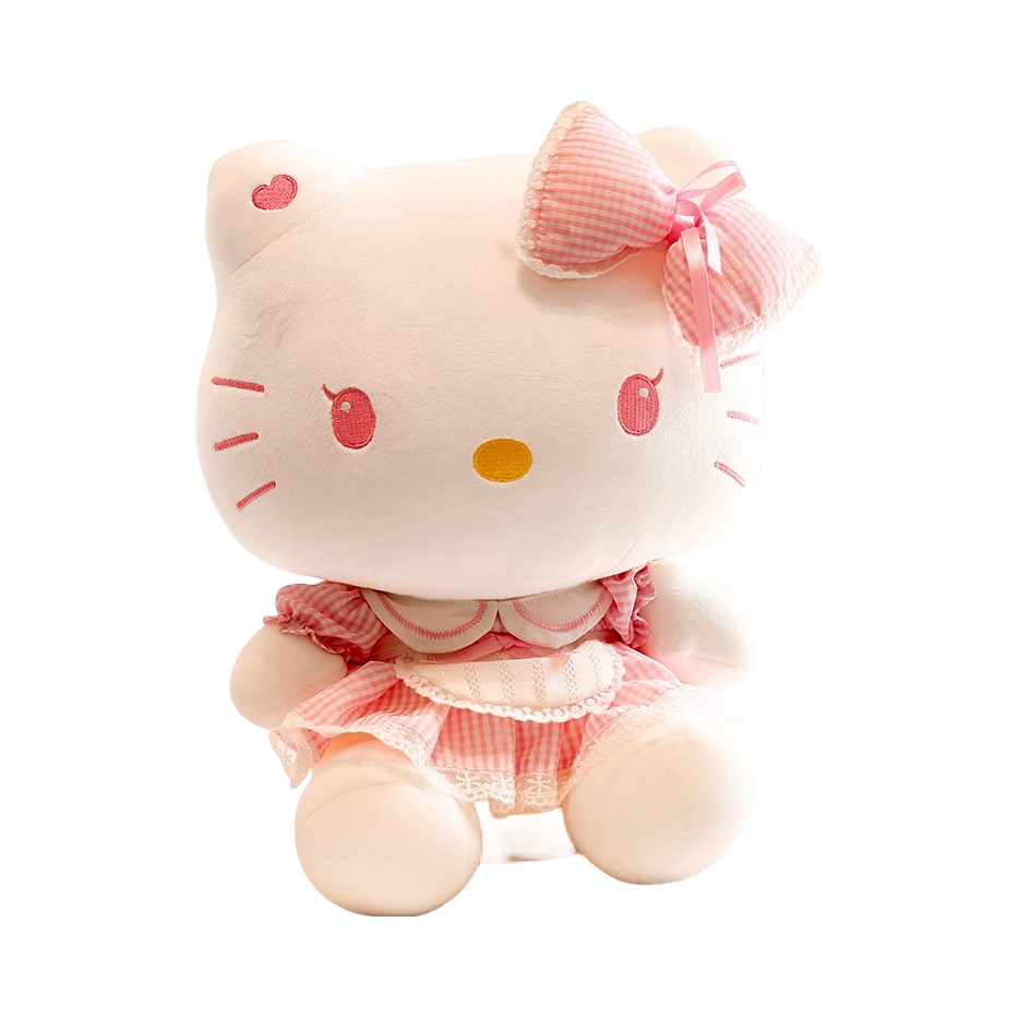 推荐商品：蜗蜗城 粉色洛丽塔KT猫 毛绒玩具
