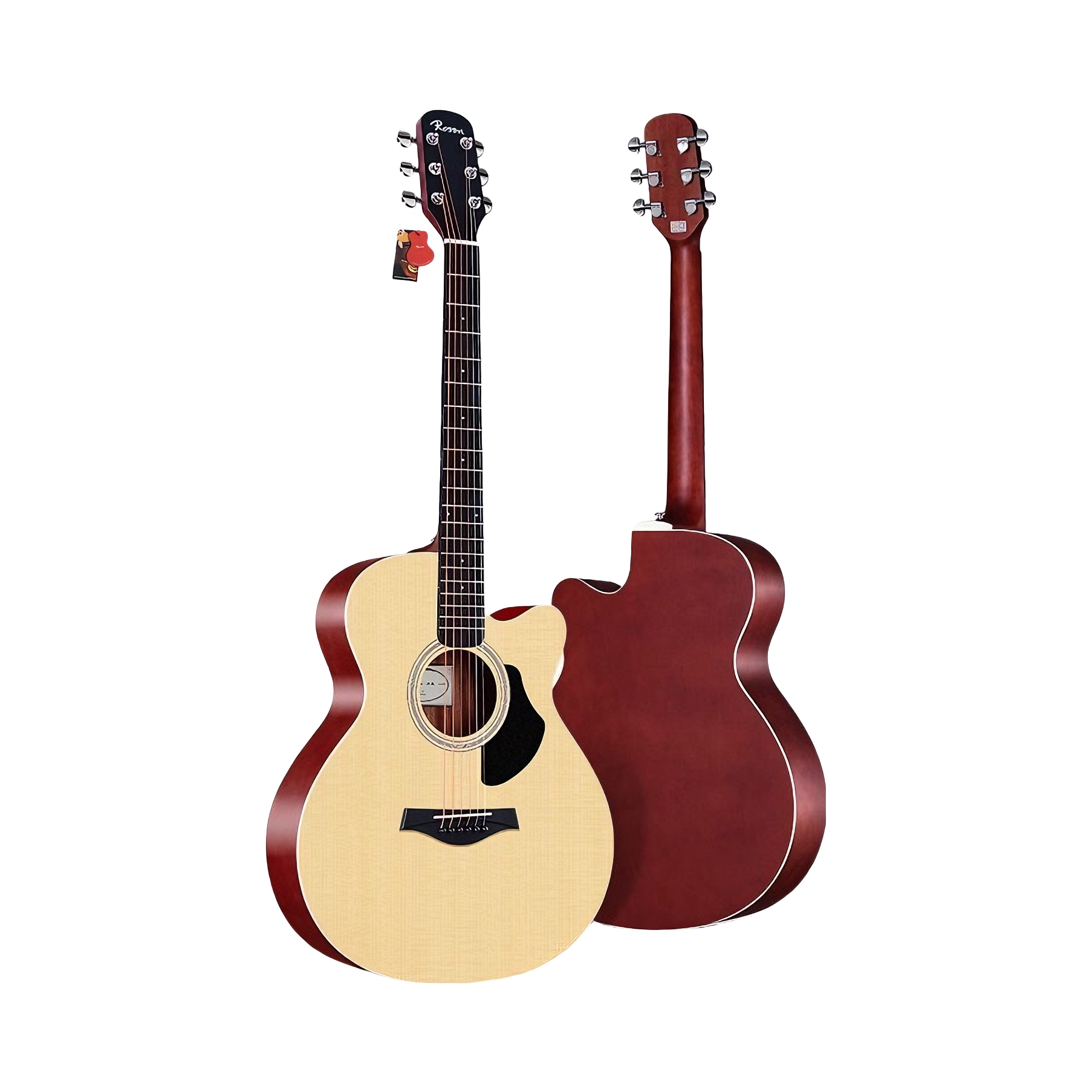 推荐商品：Rosen/卢森 G12Pro G12F零基础单板男女生民谣吉他面单板