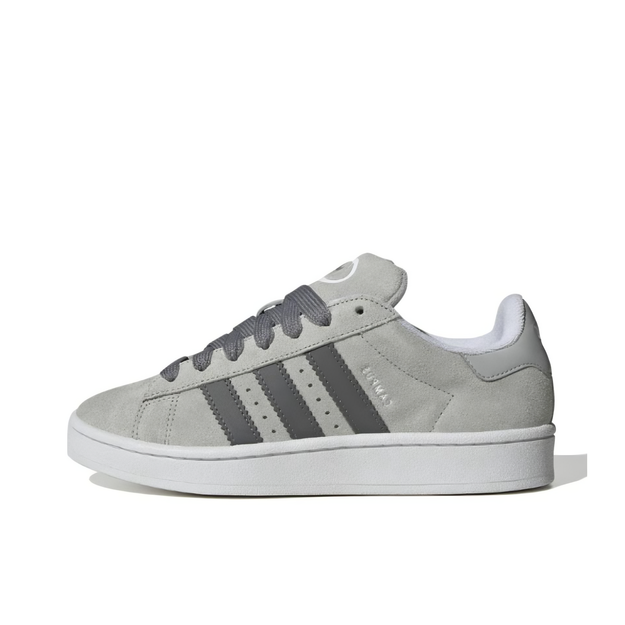 推荐商品：adidas Originals Campus 板鞋 防滑耐磨舒适百搭复古休闲 女款/浅灰色/深灰色  