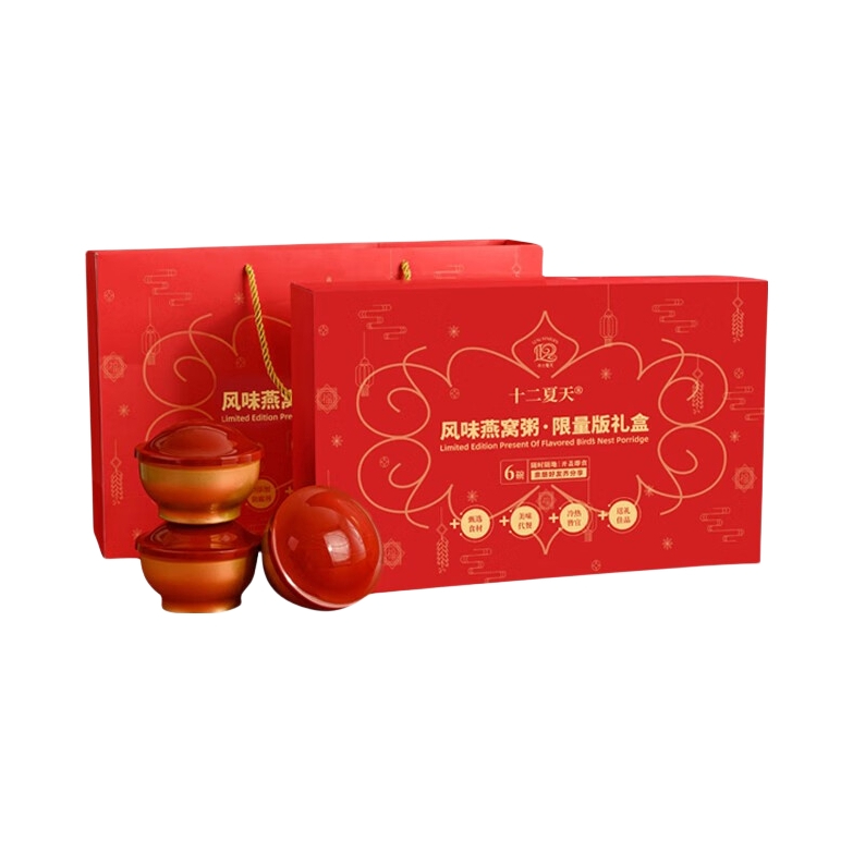 推荐商品：十二夏天 燕窝粥 礼盒