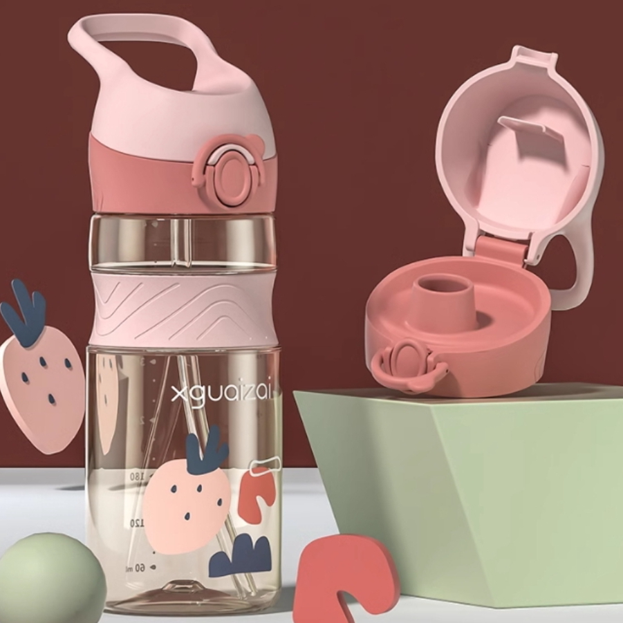 推荐商品：小乖仔 儿童吸管水杯