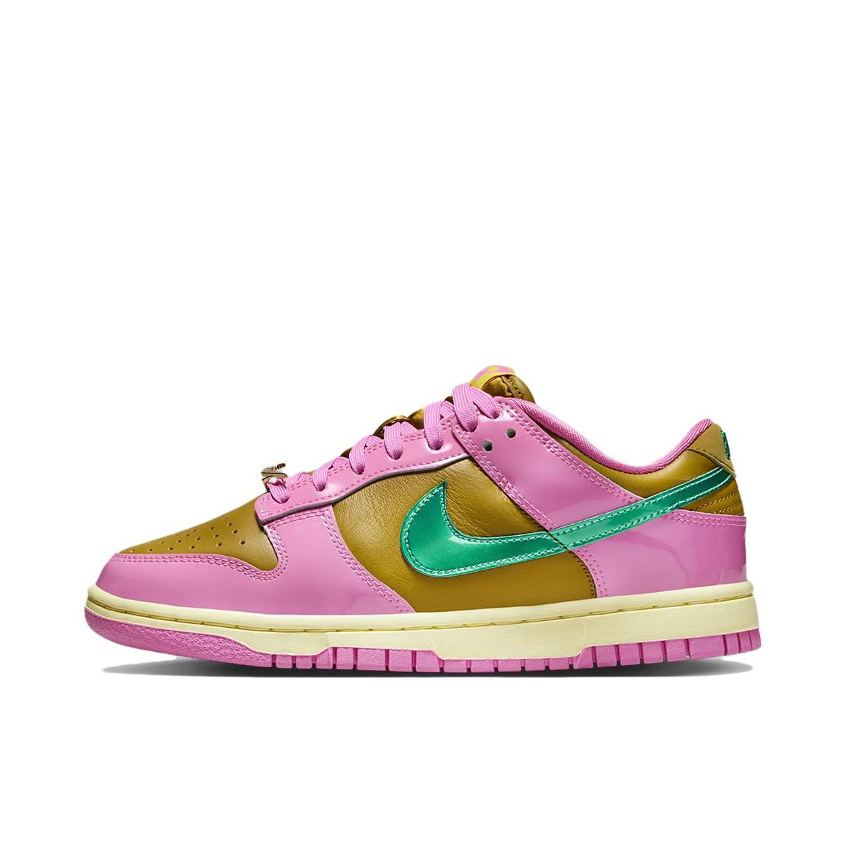 推荐商品：Nike Dunk 板鞋 经典复古百搭 Parris Goebel联名/粉色/黄色/绿色
