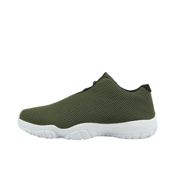推荐商品：Air Jordan Future 篮球鞋 减震回弹防滑耐磨舒适透气复古编织织物 Olive 低帮/橄榄绿
