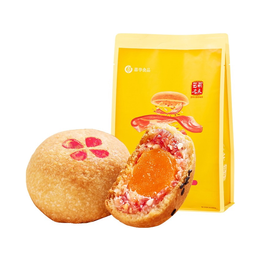 推荐商品：嘉华 云腿小饼系列 综合口味 25g 月饼 袋装