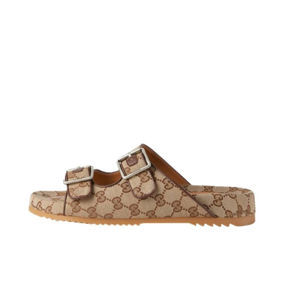 推荐商品：Gucci/古驰 轻便 绑带 拖鞋 658020 木色