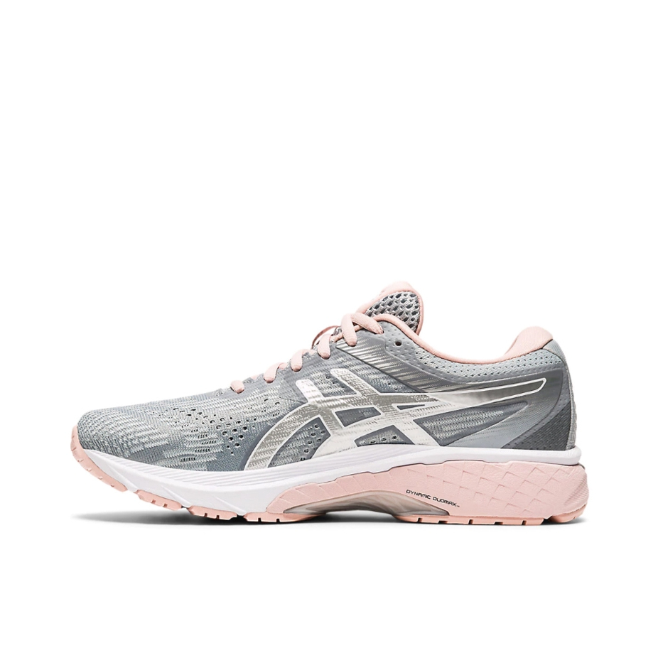 推荐商品：Asics/亚瑟士 GT-2000 8 跑鞋 稳定支撑减震轻便防滑耐磨网布透气时尚运动 女款/灰粉