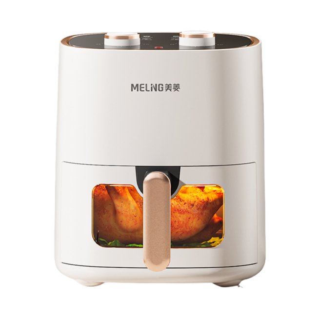 推荐商品：MeiLing/美菱 MZG-DC4552 空气炸锅 9.6L 顶部加热 大透视窗 全息触控