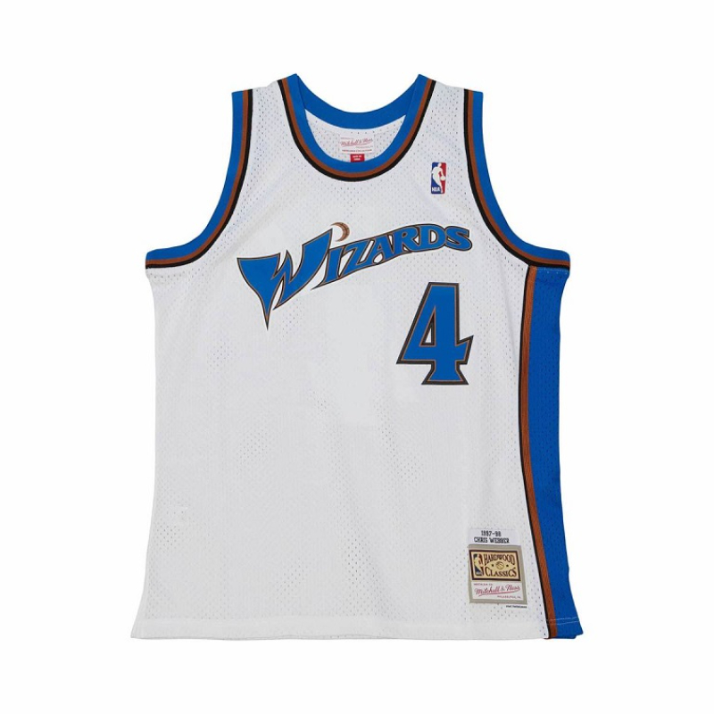 Mitchell Ness 韦伯 勇士队 4号球衣