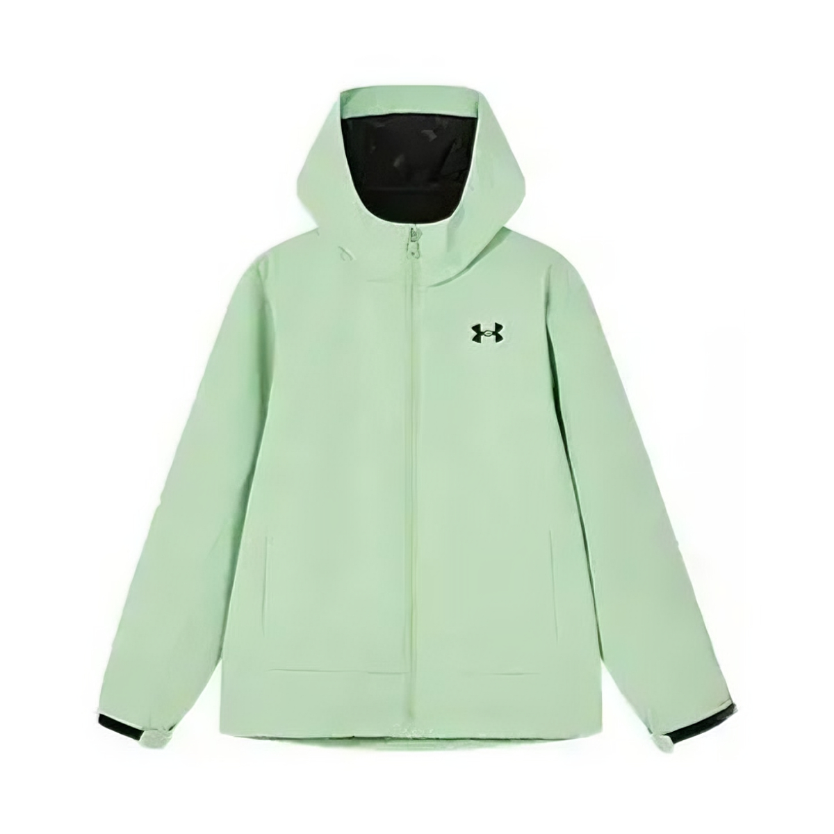 推荐商品：Under Armour/安德玛童装 保暖三合一梭织防水冲锋衣 中大童 26130890 浅绿