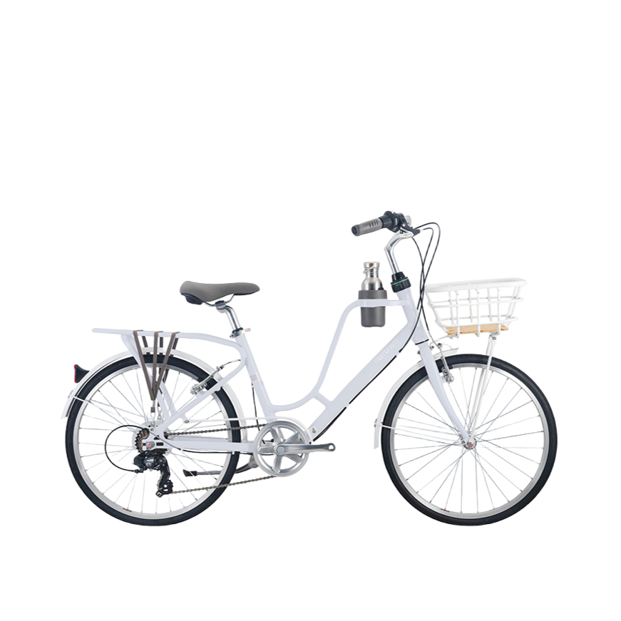 推荐商品：MOMENTUM/莫曼顿 iNeed Latte 休闲 通勤 复古 铝合金 城市自行车